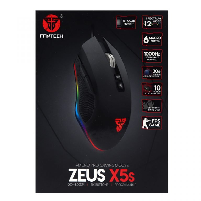 موس گیمینگ FANTECH ZEUS X5S