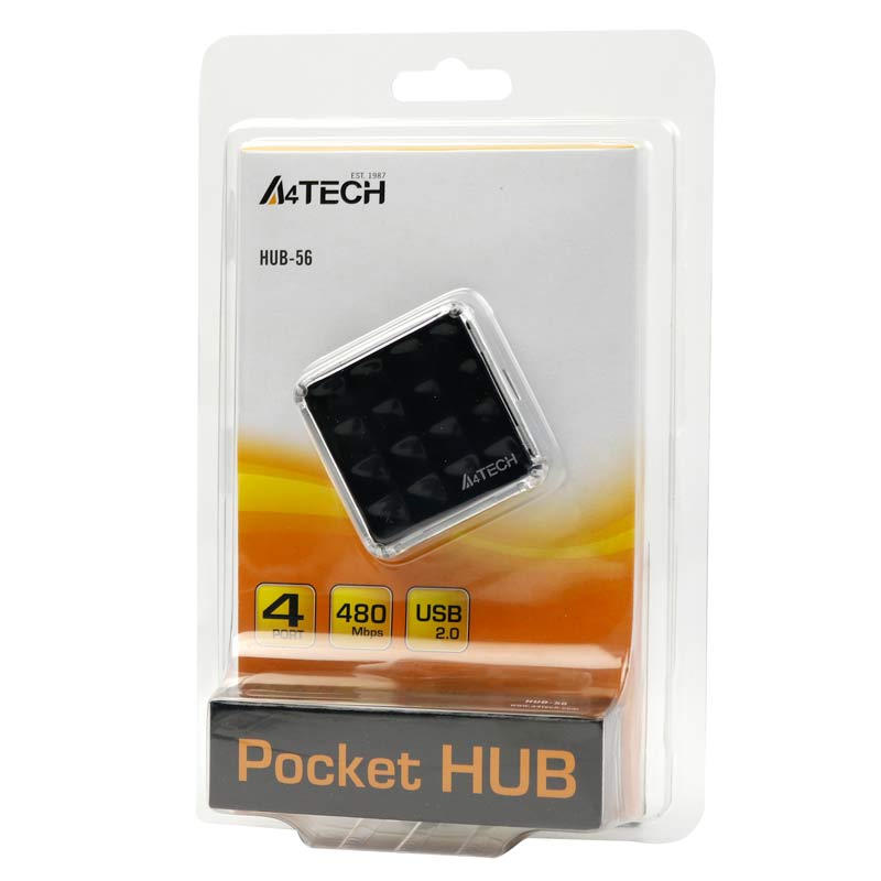 هاب A4TECH HUB-56 4 PORT USB 2.0