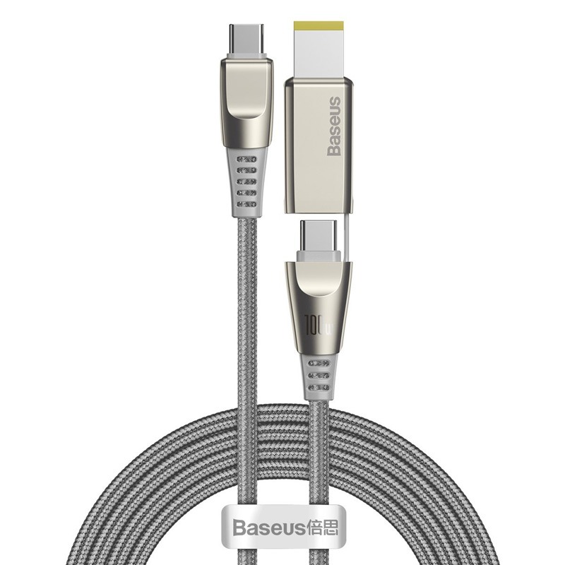 کابل تبدیل BASEUS CA1T2-B TYPE-C TO TYPE-C / DC 5A 2M
