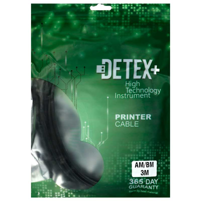 کابل پرینتر DETEX 3M