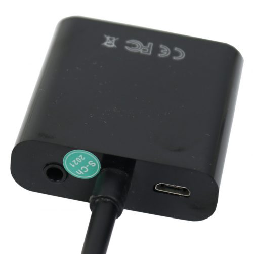 تبدیل HDMI TO VGA MICRO USB