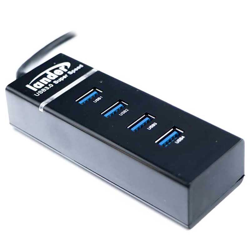 هاب LANDER USB3.0 4PORT 30CM  