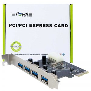 کارت Royal RP-304 PCI USB3.0 4Port