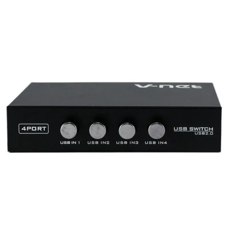 سوییچ پرینتر V-NET USB SWITCH 4PORT