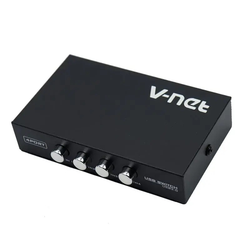 سوییچ پرینتر V-NET USB SWITCH 4PORT