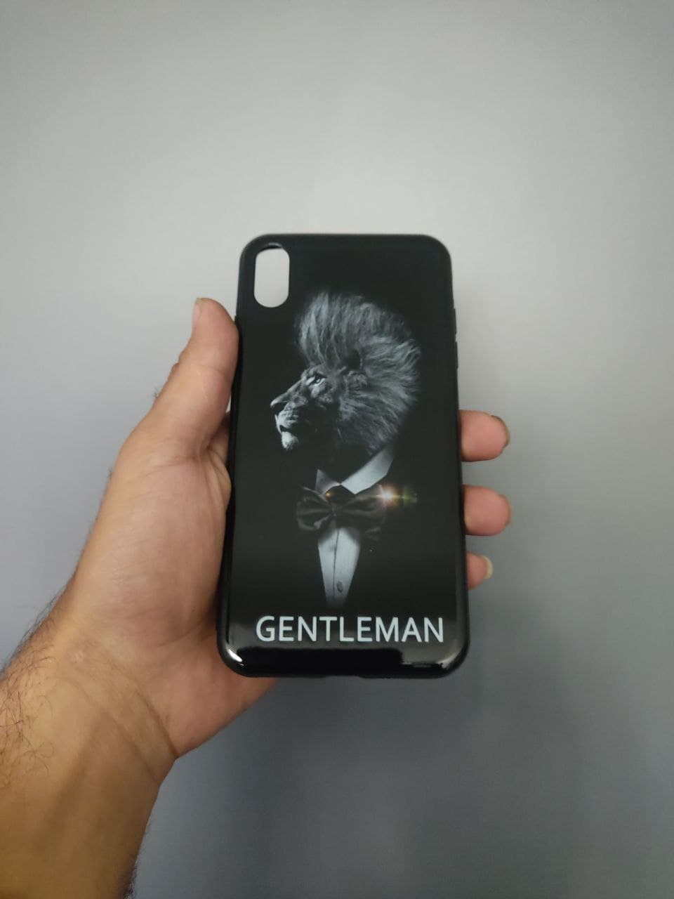 قاب گوشی اپل ایفون XSMAX طرح GENTLEMAN