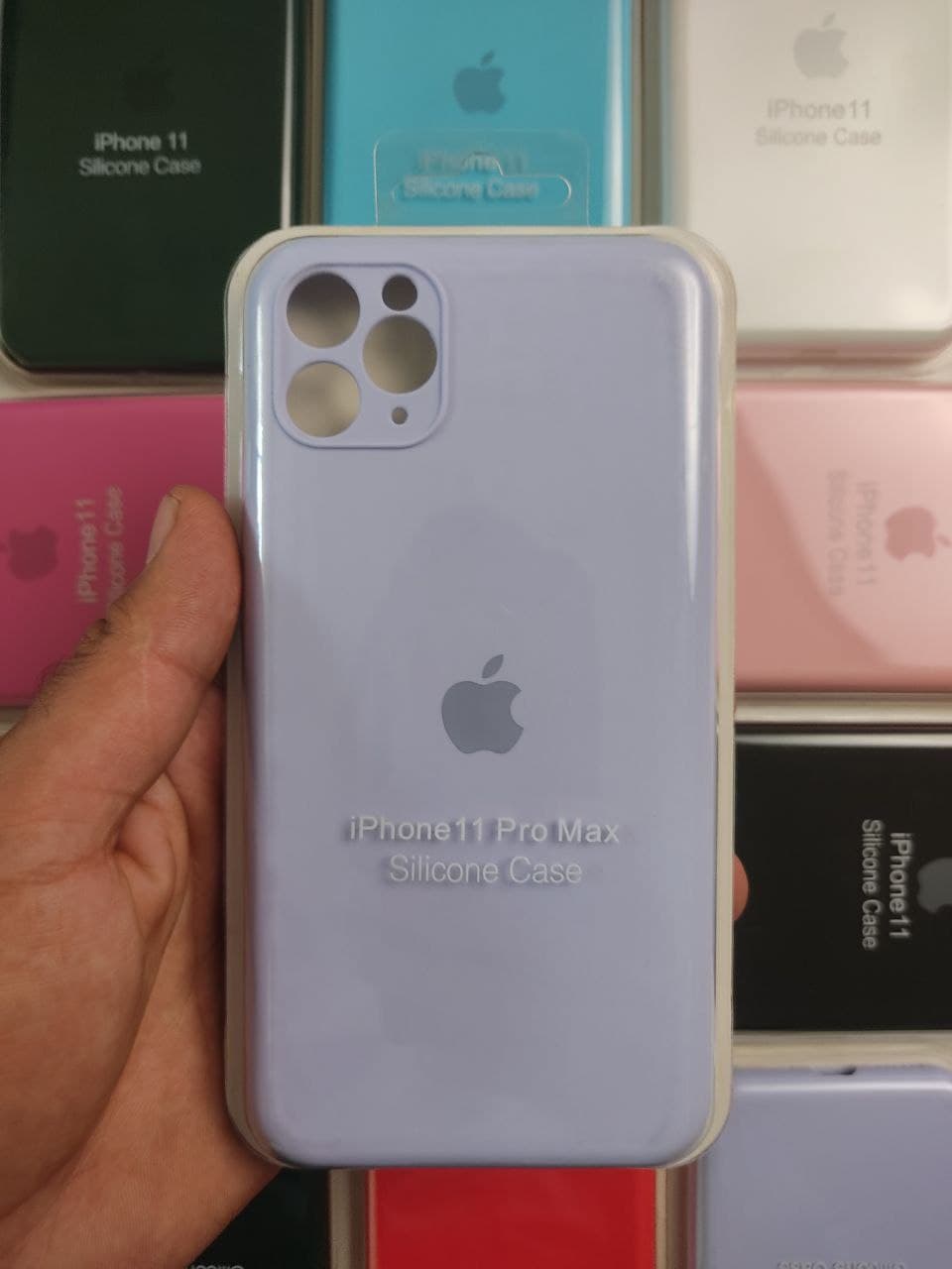 کاور مدل سیلیکونی اپل IPHONE 11PRO MAX زیر بسته