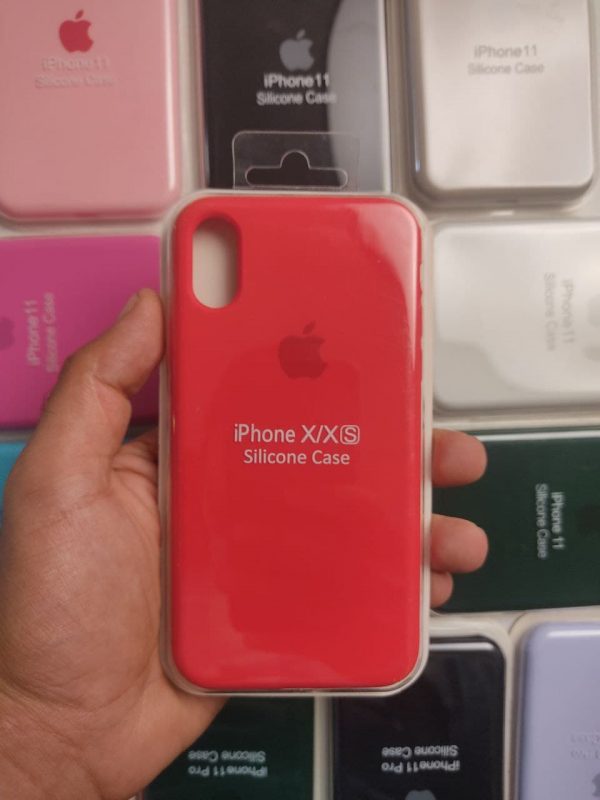 کاور مدل سیلیکونی اپل Iphone x زیر بسته