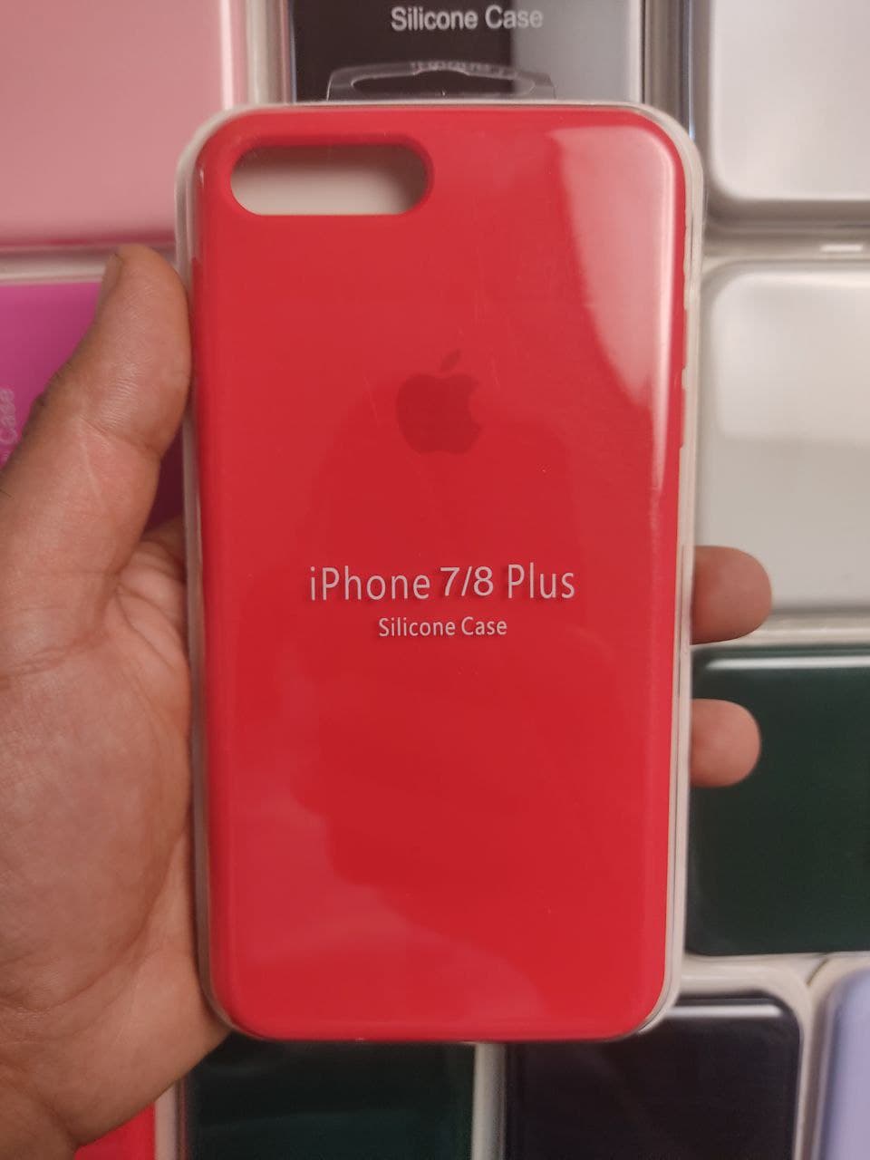 کاور مدل سیلیکونی اپل IPHONE 7PLUS زیر بسته