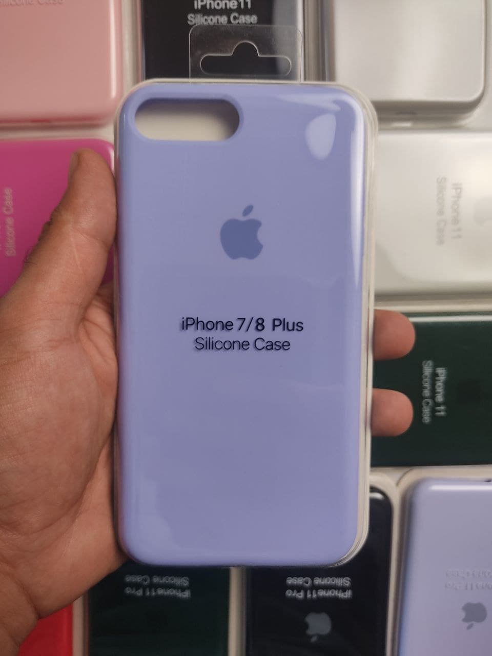 کاور مدل سیلیکونی اپل IPHONE 7PLUS زیر بسته