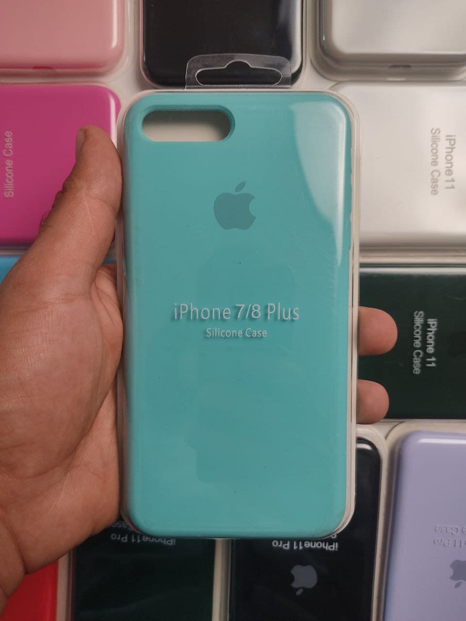 کاور مدل سیلیکونی اپل IPHONE 7PLUS زیر بسته