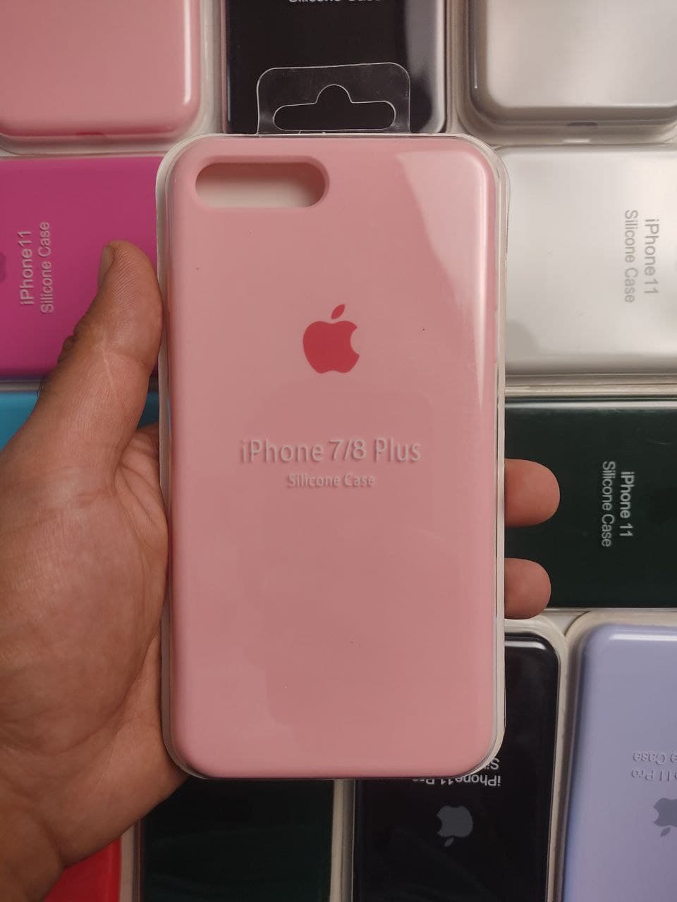 کاور مدل سیلیکونی اپل IPHONE 7PLUS زیر بسته